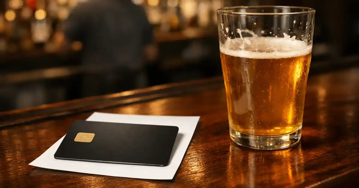 Tab at Bar