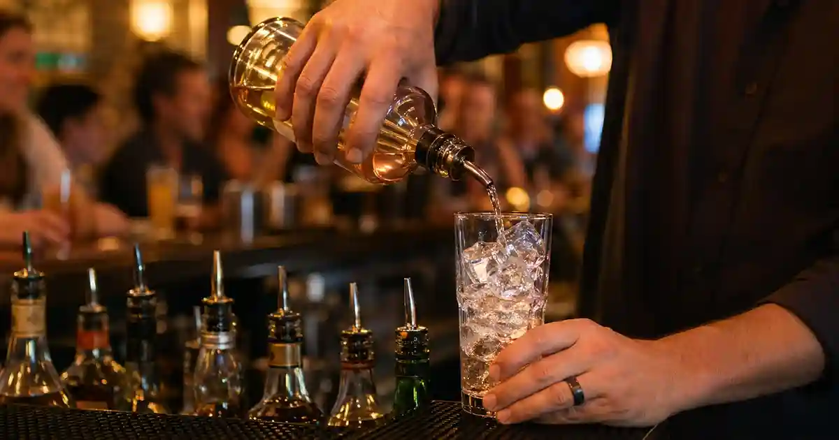 Well Drink at Happy Hour