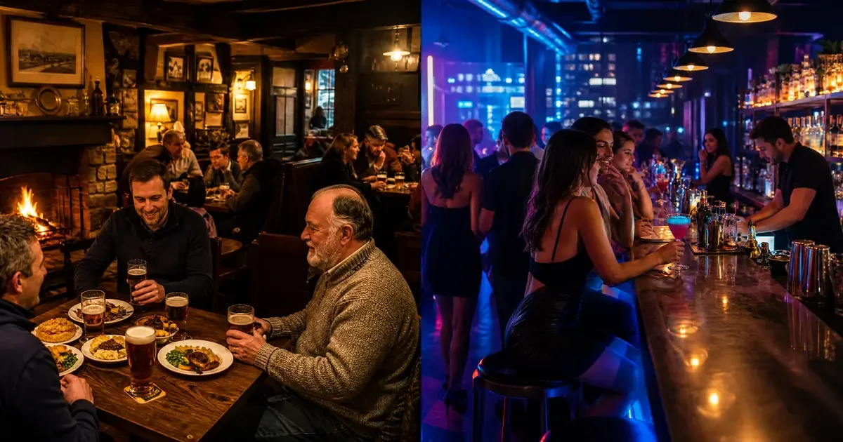 Difference Between a Pub and a Bar - Houston Icehouse